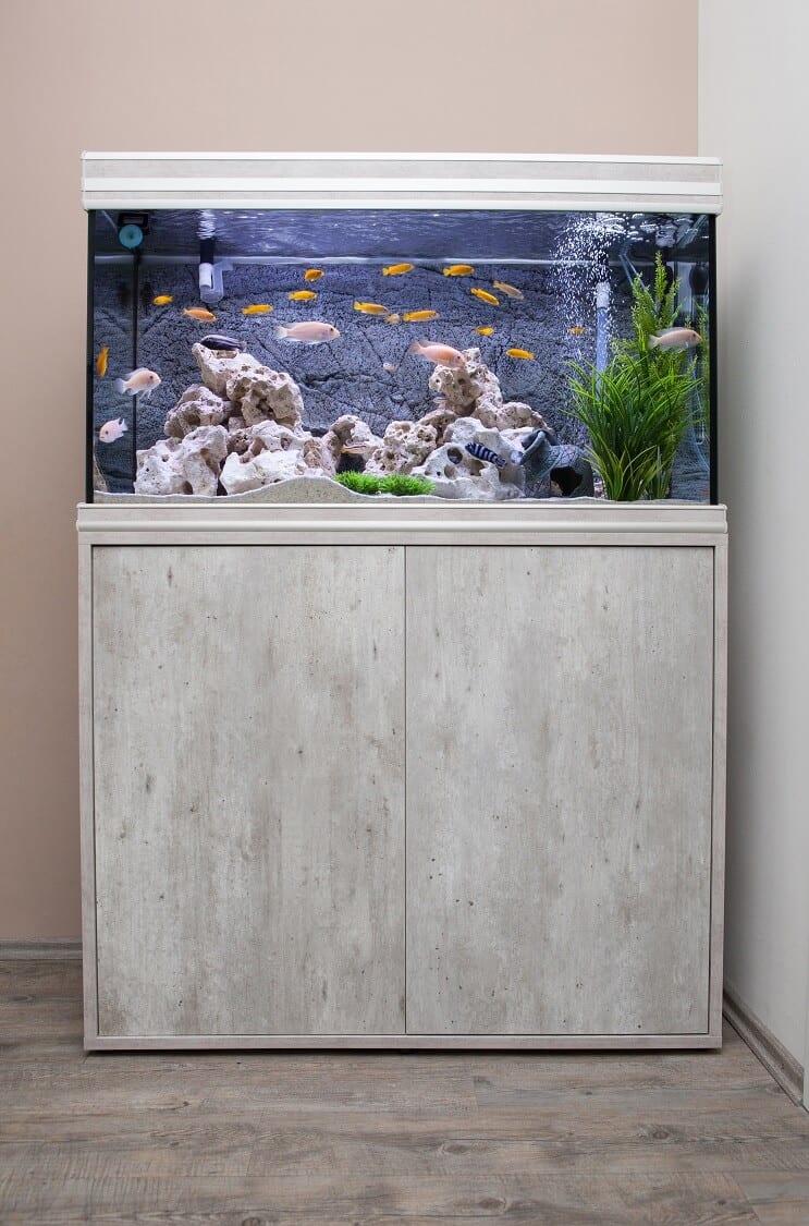Mise en place d'un réservoir de 30 gallons