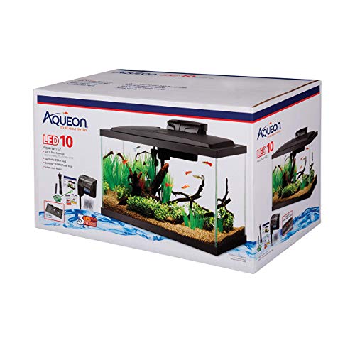 Kit de démarrage pour aquarium Aqueon avec éclairage LED 10