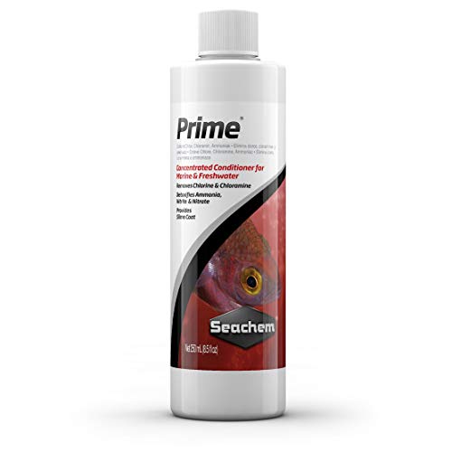 Seachem Prime Fresh and Saltwater Conditioner - Dissolvant et détoxifiant chimique 500 ml