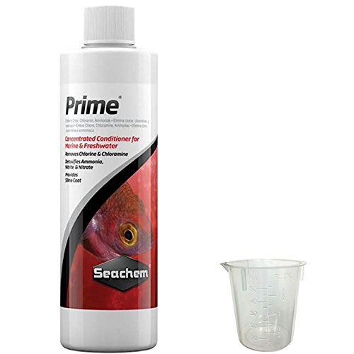 Seachem Prime, 500 ml avec 50 ml de tasse à mesurer