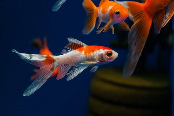 Poisson rouge comète